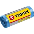 Kép 2/2 - TOPEX SZEMETESZSÁK 120 L, KÉK, 10 DB, NAGYON ERŐS, MÉRETEK:70X110 CM, VASTAGSÁG: 40 MIC, LDPE FÓLIA