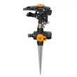 Kép 1/2 - FISKARS Performance pulzáló kör esőztető, leszúrható be/ki >500 m2 (XL)