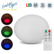 Kép 1/5 - GARDEN LIGHTS Oval 28 dekoratív lámpa, led, RGB/meleg fehér, színtávirányítóval, A++
