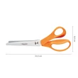 Kép 2/3 - FISKARS CLASSIC CIKCAKK OLLÓ (23 CM)