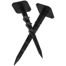 Leszúró tüske műanyag ( 12,5 cm x 3 cm ) 20 db / csomag - vakondháló- geotextil rögzítéshez