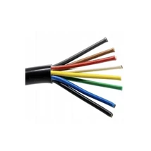 VEZÉRLŐ FÖLDKÁBEL 7*0,8 MM 24 V-RA ( FEKETE )