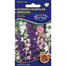 DÍSZNÖVÉNY EGYNYÁRI SZARKALÁB RÉDEI KERTIMAG SZÍNKEVERÉK