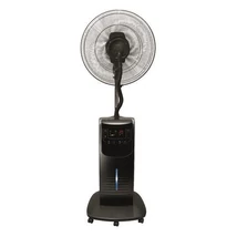 Párásító ventilátor, fekete, 40 cm, 90 W - SFM 42/BK