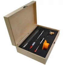 PÁLINKÁS KÉSZLET fadobozban