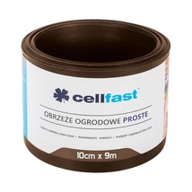 CELLFAST Ágyásszegély egyenes 10 cm x 9 m barna