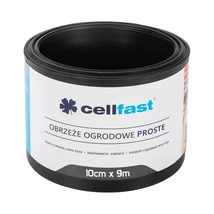 CELLFAST Ágyásszegély egyenes 10 cm x 9 m fekete