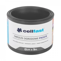 CELLFAST Ágyásszegély egyenes 10 cm x 9 m grafit