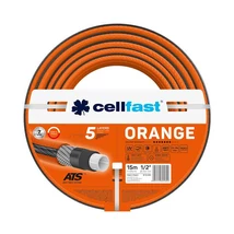 CELLFAST Locsolótömlő 5 rétegű ORANGE 1/2" 15 m