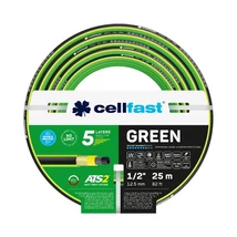 CELLFAST Locsolótömlő 5 rétegű GREEN 1/2" 25 m