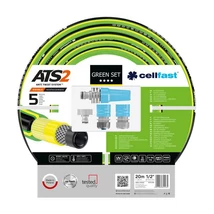 CELLFAST Locsolótömlő 5 rétegű GREEN SET 1/2" 20 m
