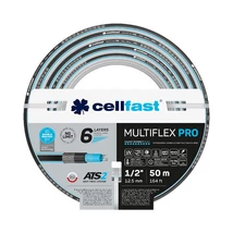 CELLFAST Locsolótömlő 6 rétegű MULTIFLEX ATSV 1/2" 50 m