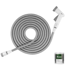 BRADAS SECRET HOSE flexibilis tömlő szett (+locsolópisztoly) 8m-24m - szürke