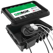 Dribox fekete, nagy 330mm (40cmx33cmx15 cm)