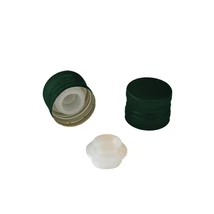 ÜVEGÁRU FÉMKUPAK zöld, olajkiöntő betéttel