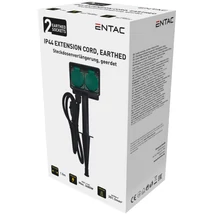 Entac Leszúrható Kerti Elosztó 2 Foglalat 1.5m IP44