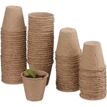 K-JIFFY TŐZEGCSERÉP KEREK 6 cm 18db