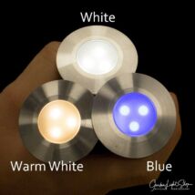GARDEN LIGHTS Alpha beépíthető lámpa, led, kék 5lm, 1W