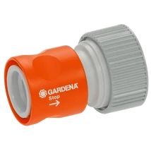 GARDENA PROFI-SYSTEM ÁTMENETI ELEM VÍZMEGÁLLÍTÓVAL 3/4"