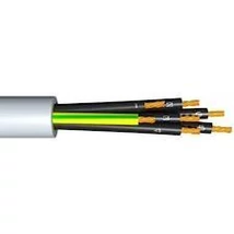 VEZÉRLŐ FÖLDKÁBEL 7*0,8 MM 24 V-RA ( FEKETE )