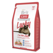 BRIT CARE CAT MACSKATÁP LUCKY VITAL (chicken&rice)(mozgékony,felnőtt) 2kg