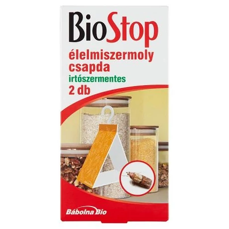 BIOSTOP ÉLELMISZERMOLY CSAPDA 2DB