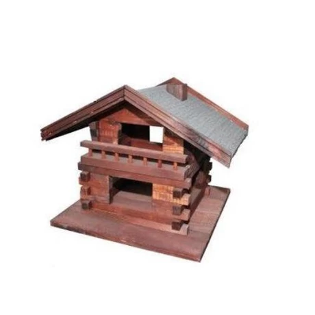 MADÁRETETŐ 1080.TÍPUS dúc,49x41x38cm (fenyő,kátránypapír)