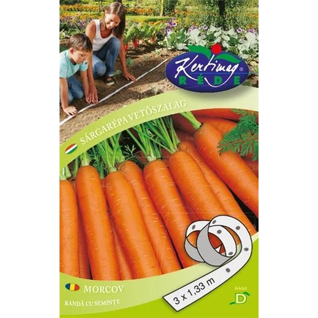 VETŐSZALAG RÉDEI KERTIMAG SÁRGARÉPA NANTES 2 3X1,33m