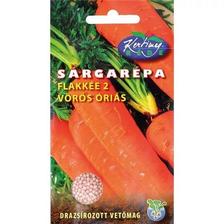 DRAZSÍROZOTT RÉDEI KERTIMAG SÁRGARÉPA Flakker 400szem