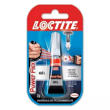 PILLANATRAGASZTÓ LOCTITE super bond power gél 2g