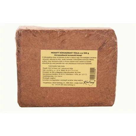 MOSOTT KÓKUSZFÖLD tégla, 500g