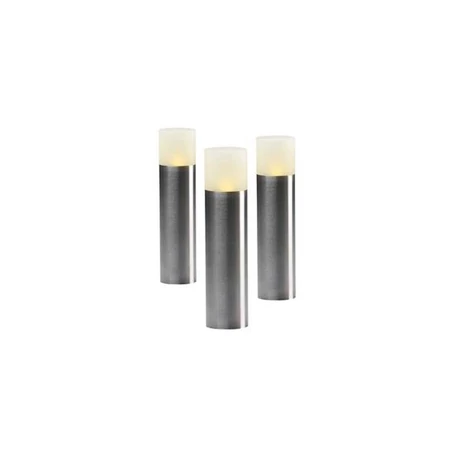 GARDEN LIGHTS Oak szett, 3db kerti lámpa, SMD led, meleg, fehér A++ 35 lm, 1W (3x)