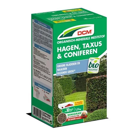 DCM Fenyőkhöz és egyéb örökzöldekhez 6-4-7+4 MgO/ 40% sz.a. 1,5kg