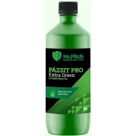 Mr. Pitch Pázsit Pro Extra Green lombtrágya 1 L - Extra zöldítő