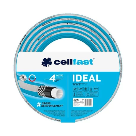 CELLFAST Locsolótömlő 4 rétegű IDEAL 1" 20 m