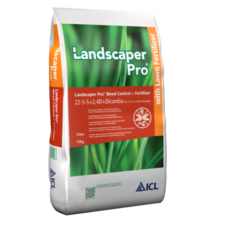 EVERRIS/ICL LANDSCAPER PRO Weed Control gyepműtrágya 22-5-5+2,4Dicamba 15kg
