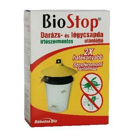 BIOSTOP DARÁZS ÉS LÉGYCSAPDA UTÁNTÖLTŐ 3DB