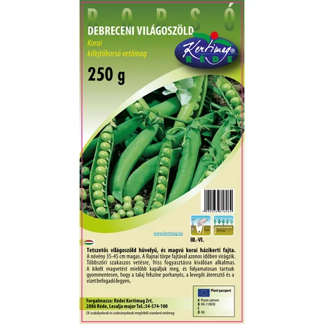 KIFEJTŐBORSÓ RÉDEI KERTIMAG DEBRECENI VILÁGOSZÖLD 250g