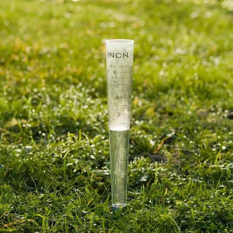Esőszintmérő, alumínium 100ml 30,5x4cm