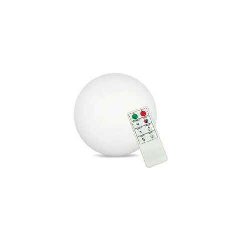 GARDEN LIGHTS Round 40 dekoratív lámpa, led, RGB/meleg fehér, színtávirányítóval, A++ 65lm, 3W
