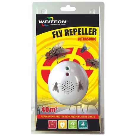 Weitech Ultrahangos légyriasztó készülék, 20 m2,beltéri