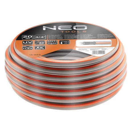 NEO LOCSOLÓTÖMLŐ 3/4"X20 M, 4 RÉTEGŰ OPTIMA