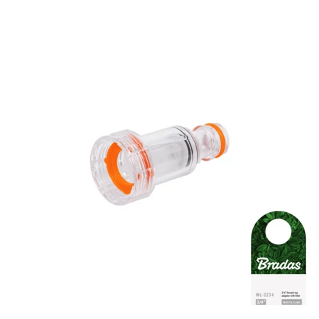 BRADAS CSAPCSATLAKOZÓ SZŰRŐVEL BM 3/4" WL-2234