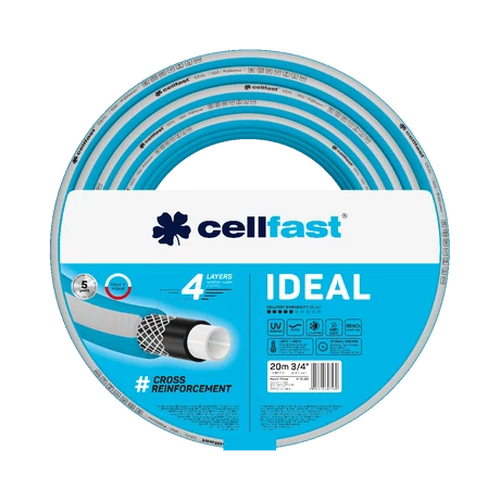 CELLFAST Locsolótömlő 4 rétegű IDEAL 3/4" 20 m