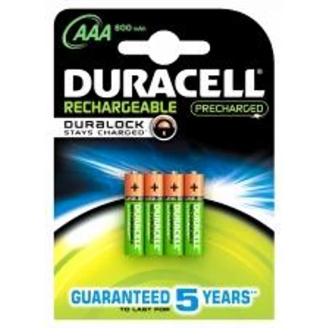 DURACELL AKKUMLÁTOR MIKRO 800 mAh AAA ( 4 db )