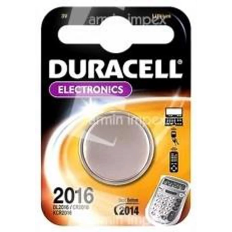 DURACELL GOMBELEM LÍTIUM CR2016 ( 1 db )