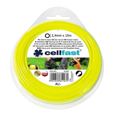 CELLFAST Damil kör STANDARD 2,4 mm x 15 m