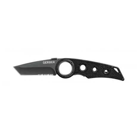 GERBER REMIX TACTICAL ZSEBKÉS, FÉLIG RECÉZETT PENGÉVEL