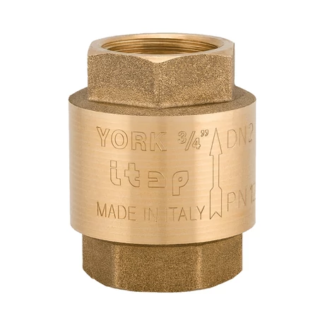 Visszacsapó szelep rézötvözet 1/2" BM
