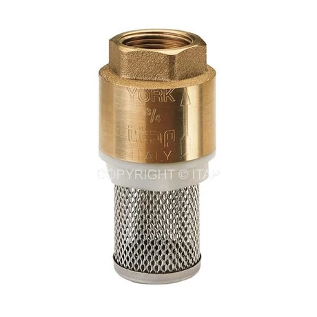 LÁBSZELEP RÉZ 1" BM FÉM KOSÁRRAL MŰANYAG TÁNYÉRRAL ITAP YORK